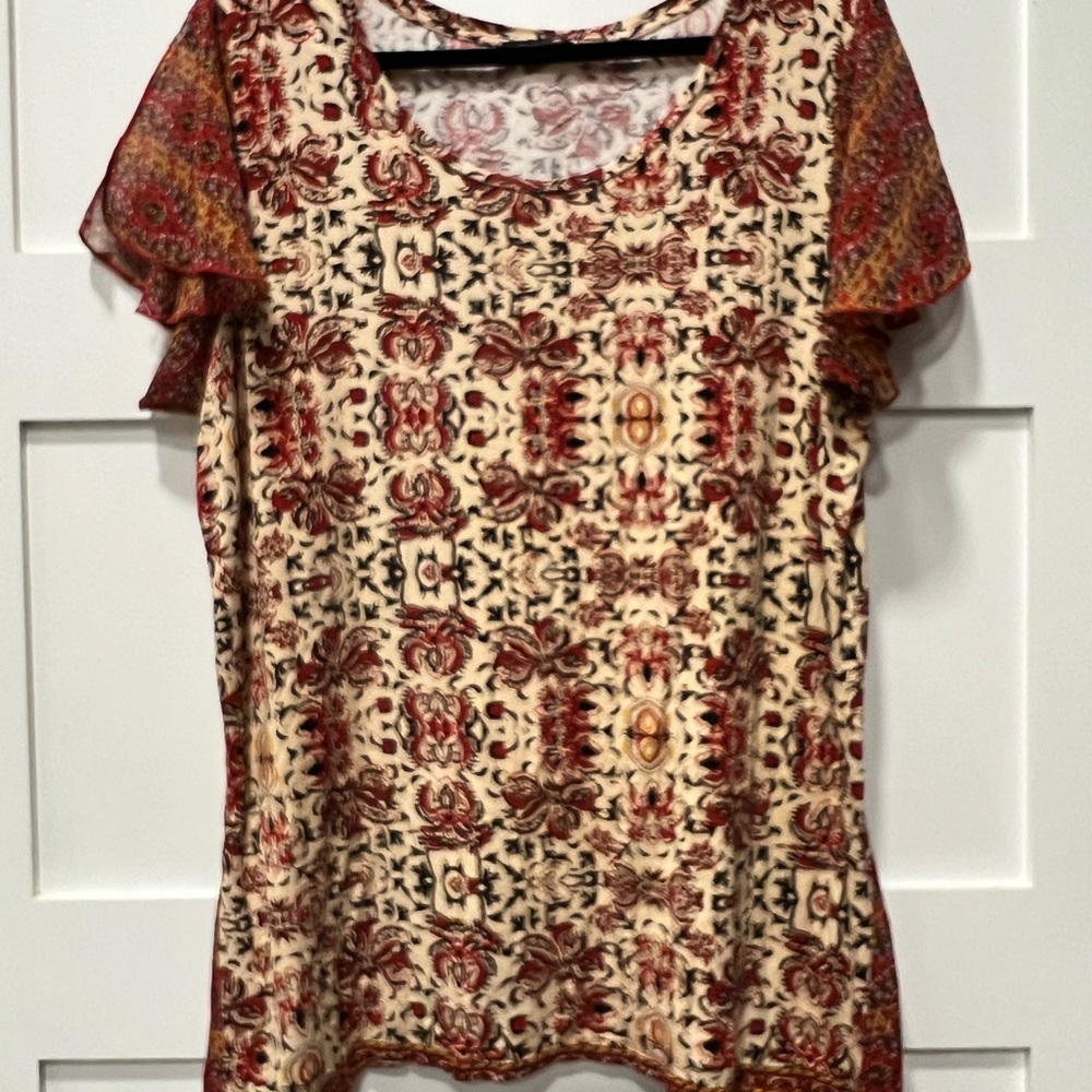 FYLO Multicolor Patterned Blouse